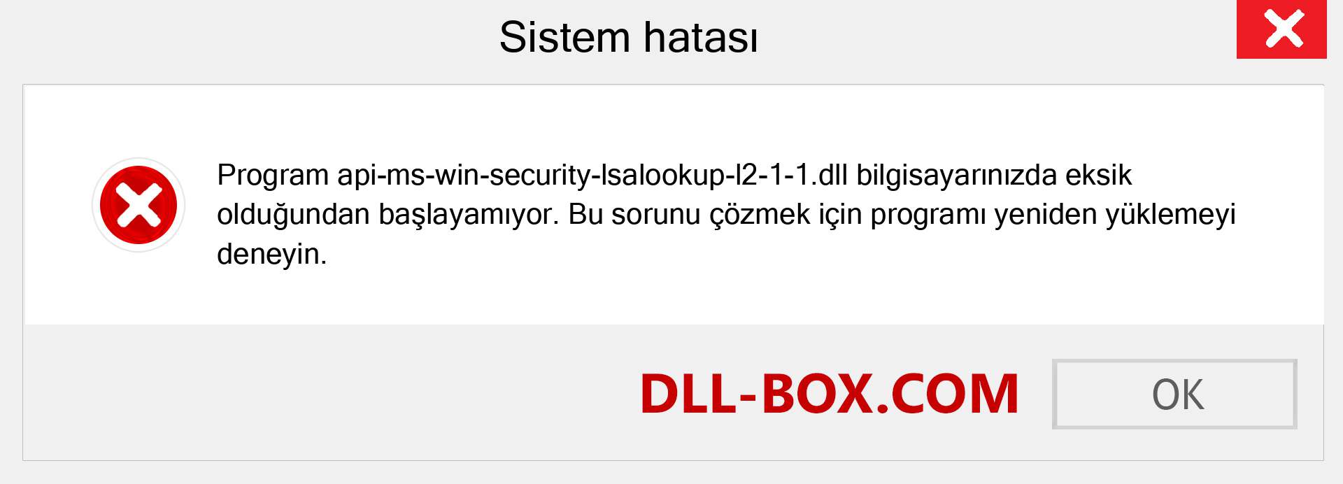 api-ms-win-security-lsalookup-l2-1-1.dll dosyası eksik mi? Windows 7, 8, 10 için İndirin - Windows'ta api-ms-win-security-lsalookup-l2-1-1 dll Eksik Hatasını Düzeltin, fotoğraflar, resimler